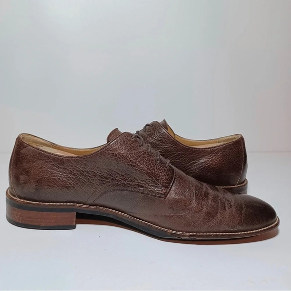 COLE HAAN LENOX HILL Pebble Grain Plain Toe Oxford Shoes Men's Size 11.5M C12230 - Picture 4 of 9